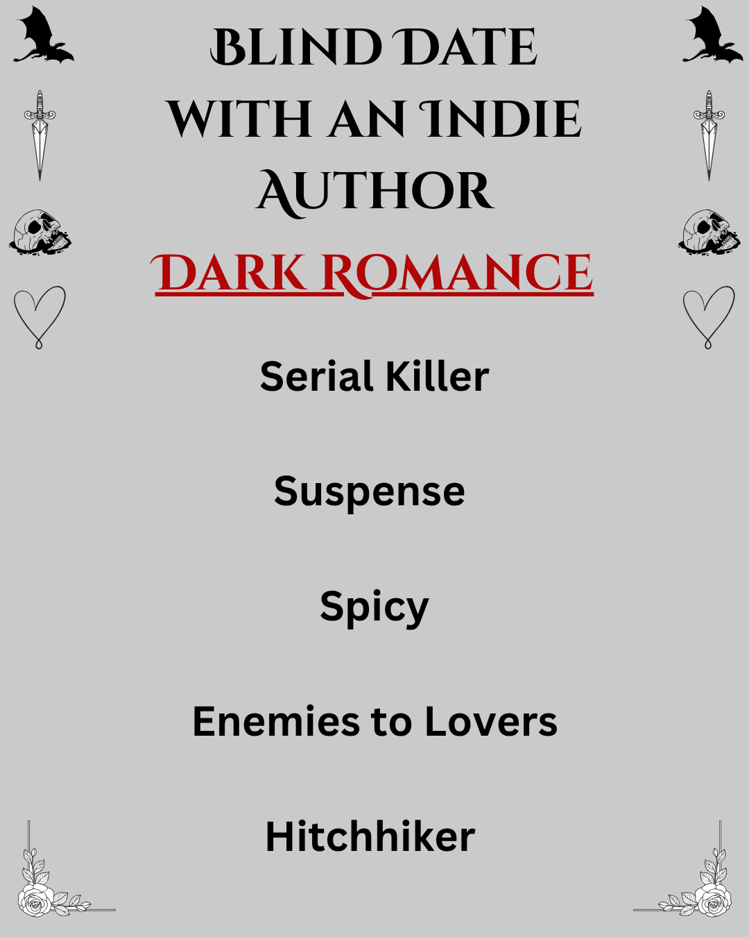 Blind Date with an Indie Author (Dark Romance) #3