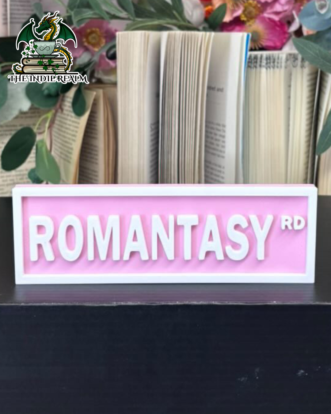 Romantasy Road Street Sign - Small
