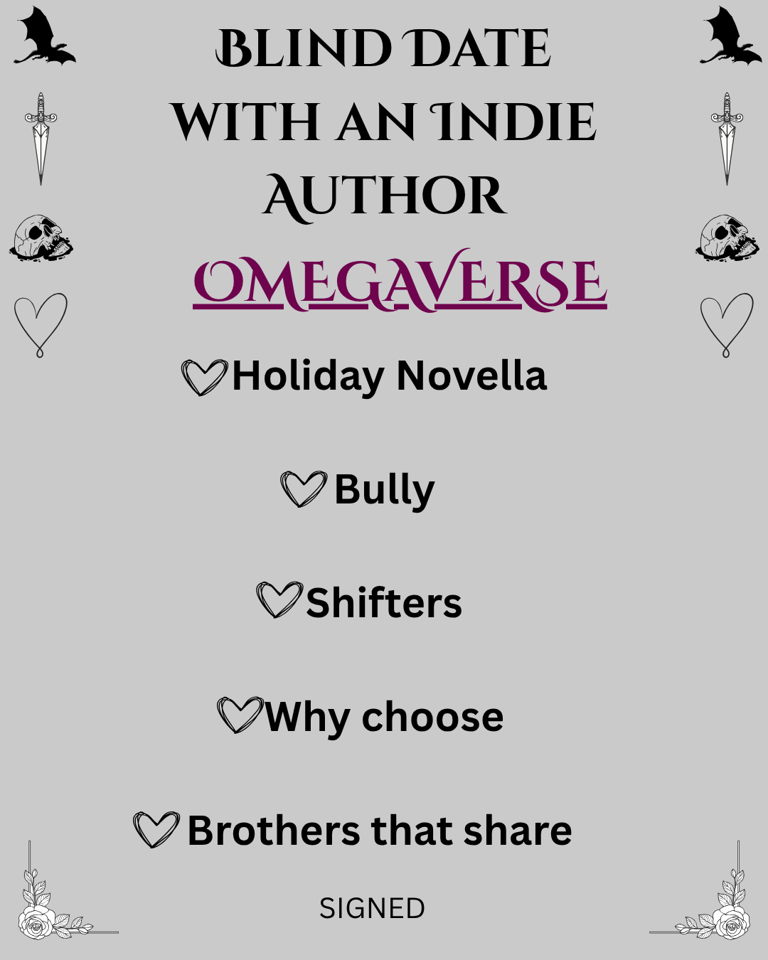 Blind Date with an Indie Author (Omegaverse) #1