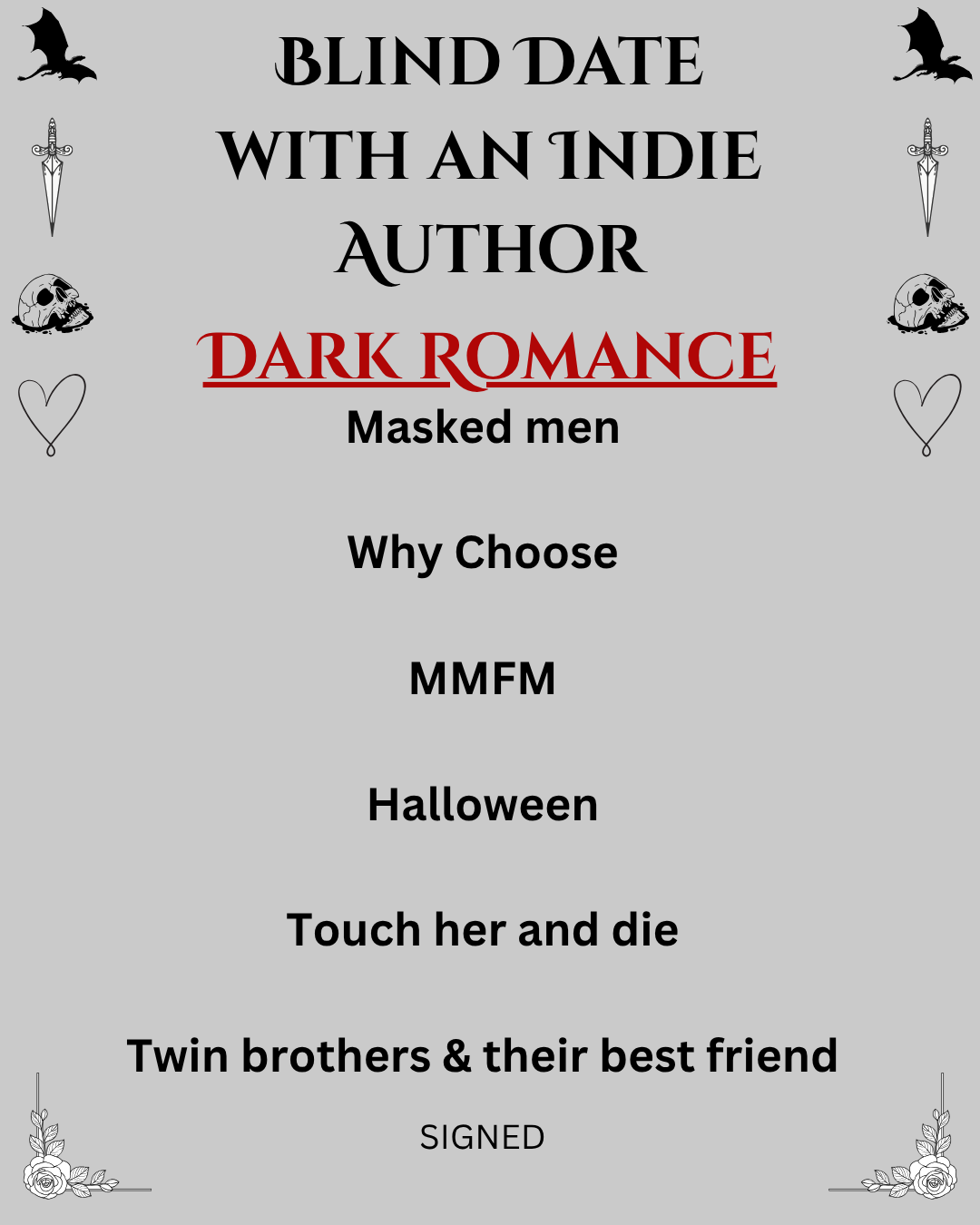 Blind Date with an Indie Author (Dark Romance) #4
