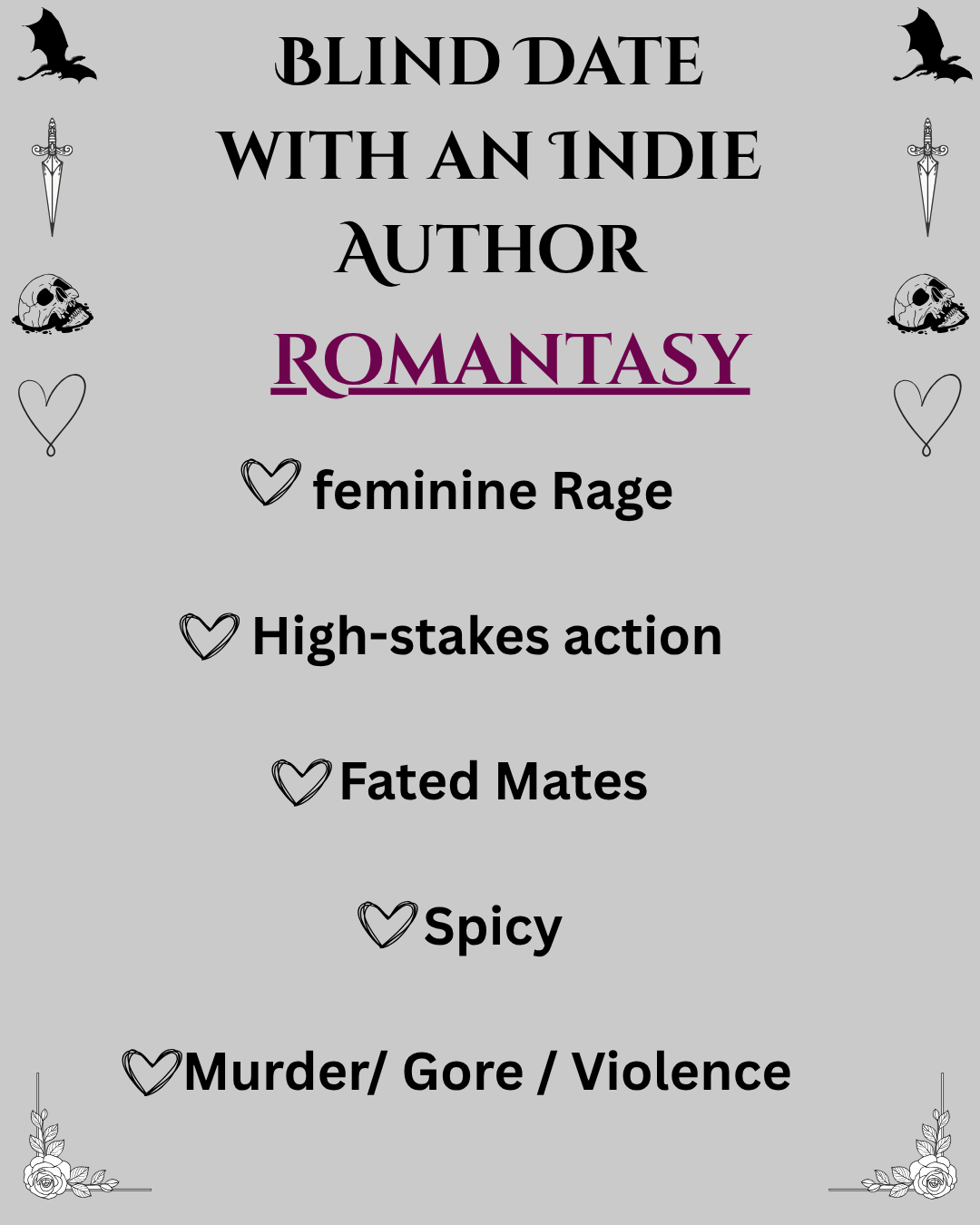 Blind Date with an Indie Author (Romantasy) #2